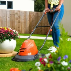 Tondeuse A Gazon électrique Sur Coussin D'air - Largeur De Coupe 25 Cm - Flymo Turbo Lite 250 -Jardin Luxueux Pas Cher Magasin 05085c3727a0a2bb