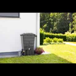 Garantia Cuve à Eau Rectangulaire : Graphite 300L -Jardin Luxueux Pas Cher Magasin 1055383 2061778
