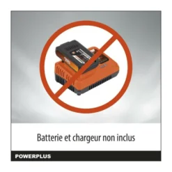 Tronçonneuse A Batterie 40v Dual Power Powdpg7576 - Guide De 350 Mm, Moteur Brusless - Livrée Sans Batterie Ni Chargeur -Jardin Luxueux Pas Cher Magasin 2d69330c56d8cd5f