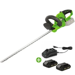 Taille Haies Sans Fil 20v Vito Lame 51cm + 2 Batteries 2ah + Chargeur Rapide -Jardin Luxueux Pas Cher Magasin 4531edceddc617c7