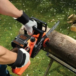 Black & Decker Tronçonneuse à Batterie Lithium-ion18v 2.0 Ah Guide Lame 25 Cm Gkc1825l20 -Jardin Luxueux Pas Cher Magasin 63319b5fc2f7b0.04268996