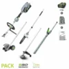 Pack Outil De Jardin Multifonction à Batterie 56v 4 En 1 Egopower