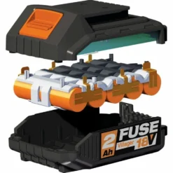 Batterie Lithium Ion 18 Volts 2ah Villager Fuse -Jardin Luxueux Pas Cher Magasin 63503ee9dd39d7.56056089