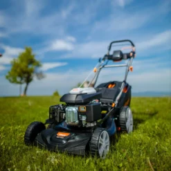 Tondeuse Mulching Démarrage électrique 173cc Lame 50cm Villager Falcon 5111t-es -Jardin Luxueux Pas Cher Magasin 638fb466610573.50355714