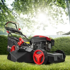 Tondeuse Thermique Autotractée 144.3cc - 46cm Avec Démarrage électrique -mulchin -Jardin Luxueux Pas Cher Magasin 63c13674ceff40.04494612