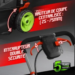 Tondeuse à Gazon 40v (2x20v) 34 Cm - Sans Batterie - Constructor -Jardin Luxueux Pas Cher Magasin 63c13675e1b893.70517143