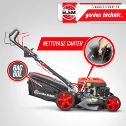 Tondeuse Thermique Autotractée 173cc - 50.6cm Avec Démarrage électrique -mulchin -Jardin Luxueux Pas Cher Magasin 63c1367746b464.92314216