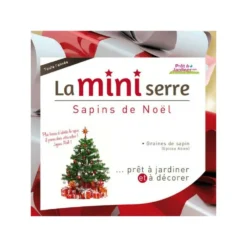 Mini Serre 6 Pots Sapins De Noël -Jardin Luxueux Pas Cher Magasin 6414b2d9463347.87026618