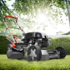 Tondeuse Thermique Tractée 161cc Avec Moteur Briggs And Stratton, Mulching Et éj -Jardin Luxueux Pas Cher Magasin 64248035359907.62784520
