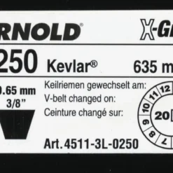 Courroie Trapézoïdale X-grip De Type 3l-0250 -Jardin Luxueux Pas Cher Magasin 642483c36d3293.43116275