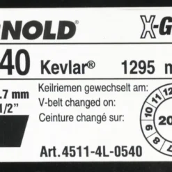 Courroie Trapézoïdale X-grip V De Type 4l540 -Jardin Luxueux Pas Cher Magasin 642483c3d4c025.37382534