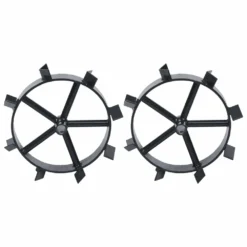 VIDAXL Roues Métalliques Pour Cultivateur à Essence 6,5 Ch 2 Pcs -Jardin Luxueux Pas Cher Magasin 64248744431e94.84551351
