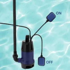 Pompe Immergée Pour Eaux Sales, 750 W, 12500 L/heure, Flotteur Intégré -Jardin Luxueux Pas Cher Magasin 642c7103479a94.97520499