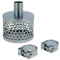 Crépine Pour Tuyau D'aspiration 32 Mm + 2 Colliers De Serrage