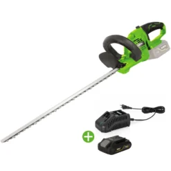 Taille Haies Sans Fil 20v Lame 51cm + Batterie Lithium 2ah + Chargeur Rapide Vito Ego Li -Jardin Luxueux Pas Cher Magasin 644b1051907944.08365216