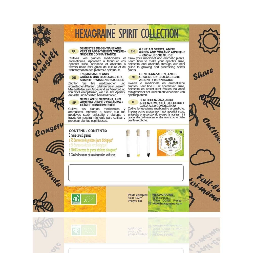 Coffret De Semences Médicinales Aromatique Apéritifs Régionaux 5 Coffret De Semences Médicinales Aromatique Apéritifs Régionaux – Image 5