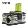 Ryobi 1 Batterie Lithium+ 18v - 5,0 Ah - Gestion Individuelle De Charge/décharge Des Cellules