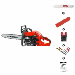 Tronçonneuse Thermique Professionnelle 62cc 3,2cv Guide Oregon 50 Cm Anti Vibration Dunsch Du32615-50c -Jardin Luxueux Pas Cher Magasin 645b90ed3c2590.83915879