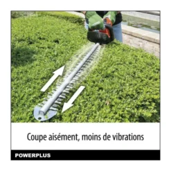 Taille-haies A Batterie 40v Dual Power Powdpgset44 - Lame 670 Mm, écartement 22 Mm - Batterie 40v 2,5ah Et Chargeur Inclus -Jardin Luxueux Pas Cher Magasin 645b90f20ca1c4.01396678