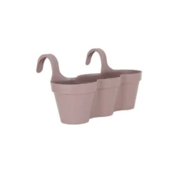 Pot De Fleurs Pour Balcon Capri Individ - 30,5 X 54 X H 28 Cm - 11 L - Gris Taupe