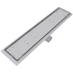 VIDAXL Drain De Douche Linéaire 2 Pcs 630 X 140 Mm Acier Inoxydable -Jardin Luxueux Pas Cher Magasin 645cf84030a4f7.08249083