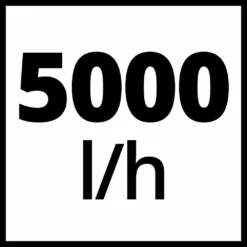 Einhell Pompe D’évacuation Eaux Claires Sans Fil Ge-sp 18 Li - Capacité 5000 L/h - Profondeur D'immersion 4 M - Sans Batterie -Jardin Luxueux Pas Cher Magasin 645d5901e4bea2.93159357