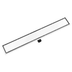 VIDAXL Drain De Douche Avec Couvercle 2 En 1 93x14 Cm Acier Inoxydable -Jardin Luxueux Pas Cher Magasin 645d59e65a6a25.61144519