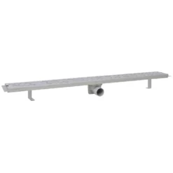 VIDAXL Drain De Douche Linéaire 2pcs Vague 1030x140mm Acier Inoxydable -Jardin Luxueux Pas Cher Magasin 645d59e75efa27.59392651