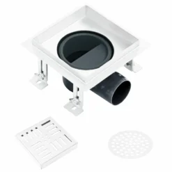 VIDAXL Drain De Douche 15x15 Cm Acier Inoxydable -Jardin Luxueux Pas Cher Magasin 645d59f35c1ad0.01167113