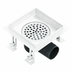 VIDAXL Drain De Douche 15x15 Cm Acier Inoxydable -Jardin Luxueux Pas Cher Magasin 645d59f35f60b6.65397931