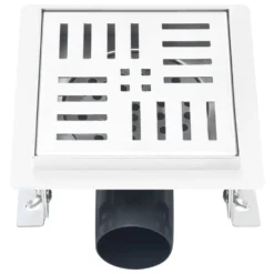 VIDAXL Drain De Douche 15x15 Cm Acier Inoxydable -Jardin Luxueux Pas Cher Magasin 645d59f36d3809.12815980