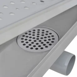 VIDAXL Drain De Douche Linéaire 630 X 140 Mm Acier Inoxydable -Jardin Luxueux Pas Cher Magasin 645d59f474a443.71880950