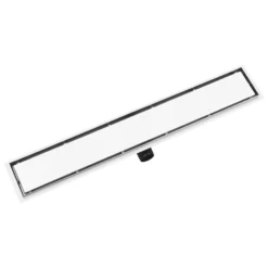 VIDAXL Drain De Douche Avec Couvercle 2 En 1 83x14 Cm Acier Inoxydable -Jardin Luxueux Pas Cher Magasin 645d59f66c43b3.53709405