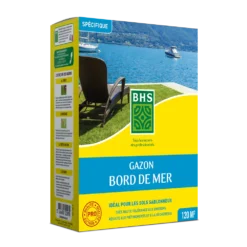 Gbm3 | 3kg | 120 M² | Gazon Bord De Mer | Grande Résistance Au Vent |