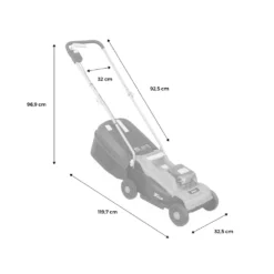 Voltr - Tondeuse à Gazon Sans Fil 30cm Batterie 20v Lithium 4ah Et Chargeur + Débroussailleuse Sans Fil ø25cm Avec Batterie Lithium -Jardin Luxueux Pas Cher Magasin 64627aebe3f810.59783201