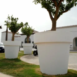 Pot De Fleurs Magnolia 120 ø120x114cm - Blanc -Jardin Luxueux Pas Cher Magasin 6470a36c999712.75885788