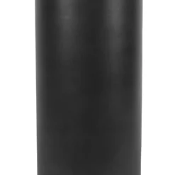 Pot De Fleurs Rond Palma 70 Noir Opaque ø35x70cm