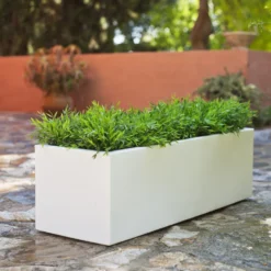 Jardinière Jara 100x40x36cm - Taupe -Jardin Luxueux Pas Cher Magasin 6470a381d1beb4.71910648