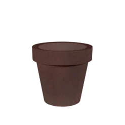 Pot De Fleurs Magnolia 120 ø120x114cm - Bronze