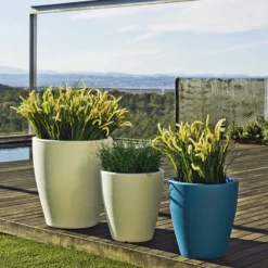 Pot De Fleurs Violeta 55 Bronze Opaque ø55x60cm -Jardin Luxueux Pas Cher Magasin 6470a394c9ab89.93399996