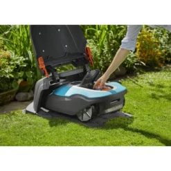 Abri Pour Robot Tondeuse Sileno Gardena 4011-20 -Jardin Luxueux Pas Cher Magasin 64763d7b97aab3.29436267