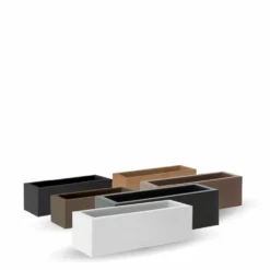 Jardinière Jara 100x35x32cm - Noir -Jardin Luxueux Pas Cher Magasin 6478c46b117b70.40081424