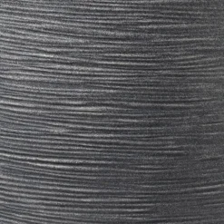 Pot à Fleurs Waste Rib 46x58 Cm Gris -Jardin Luxueux Pas Cher Magasin 6479896023c792.53889016