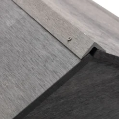 VIDAXL Garage Pour Tondeuse à Gazon Gris 80x80x70 Cm Wpc -Jardin Luxueux Pas Cher Magasin 6479899cdeddd4.57567430