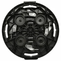 VIDAXL Support Sur Roulettes Pour Plantes Diamètre 40 Cm Noir 275 Kg -Jardin Luxueux Pas Cher Magasin 64798cbd5a9897.25714066