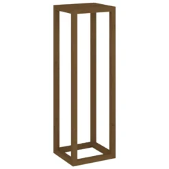 VIDAXL Ensemble De Supports Pour Plantes 3 Pcs Marron Miel Bois De Pin -Jardin Luxueux Pas Cher Magasin 64798cbf2a1ac1.84234075