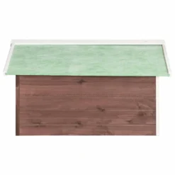VIDAXL Garage De Tondeuse à Gazon 72x87x50 Cm Moka Et Blanc Sapin -Jardin Luxueux Pas Cher Magasin 6480d3498f0a14.17071454