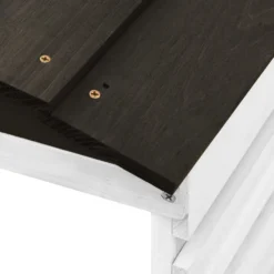 VIDAXL Garage De Tondeuse à Gazon Noir Et Blanc 78x74x54 Cm Sapin -Jardin Luxueux Pas Cher Magasin 6480d35b405bb2.81441842