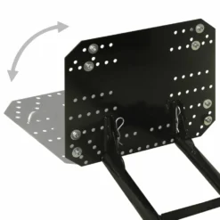 VIDAXL Chasse-neige Pour Vtt 115x38 Cm Noir -Jardin Luxueux Pas Cher Magasin 6480d37b94d087.93308578