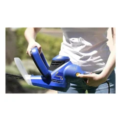 Taille-haies électrique 450 W Poignée Rotative 90° Guide 50 Cm Goodyear -Jardin Luxueux Pas Cher Magasin 85219b6823cddd9d